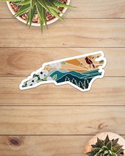 North Carolina Sticker - Single (Horizontal) aos-sticker-single-horizontal-lifestyle-front-07