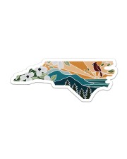 North Carolina Sticker - Single (Horizontal) front