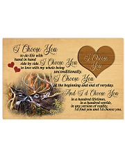 You and me we got this - Deer 17x11 Poster front