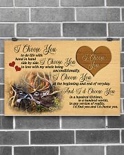 You and me we got this - Deer 17x11 Poster poster-landscape-17x11-lifestyle-18