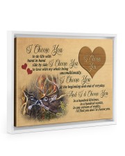 You and me we got this - Deer 14x11 White Floating Framed Canvas Prints thumbnail