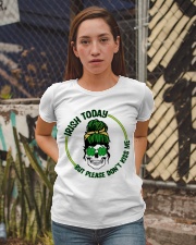 Please don't kiss me Ladies T-Shirt apparel-ladies-t-shirt-lifestyle-03