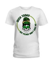 Please don't kiss me Ladies T-Shirt front