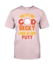 Oh my God becky Premium Fit Mens Tee tile
