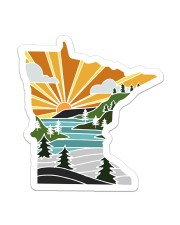 Minnesota Love Sticker - Single (Vertical) front