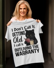 I call it outliving the warranty Classic T-Shirt apparel-classic-tshirt-lifestyle-front-118