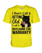 I call it outliving the warranty V-Neck T-Shirt tile