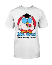 How many licks Classic T-Shirt front