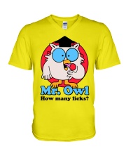 How many licks V-Neck T-Shirt tile