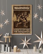 Please do not feeed the sasquatch 11x17 Poster lifestyle-holiday-poster-1