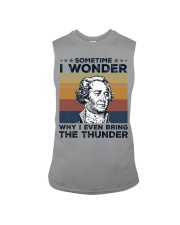 Sometime i wonder why even bring the thunder Sleeveless Tee tile