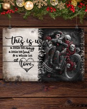 This is us - Motorcycles Skull 17x11 Poster aos-poster-landscape-17x11-lifestyle-27