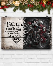 This is us - Motorcycles Skull 17x11 Poster aos-poster-landscape-17x11-lifestyle-28