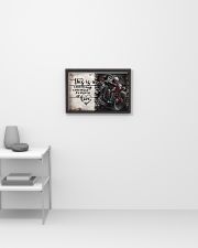 This is us - Motorcycles Skull 17x11 Poster poster-landscape-17x11-lifestyle-04