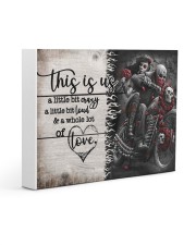 This is us - Motorcycles Skull 14x11 Gallery Wrapped Canvas Prints thumbnail