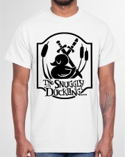 The Snuggly duck Classic T-Shirt garment-tshirt-unisex-front-03