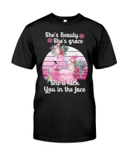 She's beauty she's grace Premium Fit Mens Tee tile
