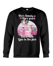 She's beauty she's grace Crewneck Sweatshirt tile