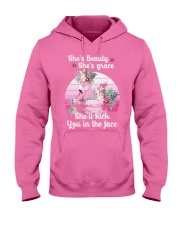 She's beauty she's grace Hooded Sweatshirt tile