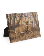 And so together - Deer love 10x8 Easel-Back Gallery Wrapped Canvas thumbnail