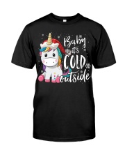 Babby it's cold outside Premium Fit Mens Tee tile