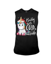 Babby it's cold outside Sleeveless Tee tile