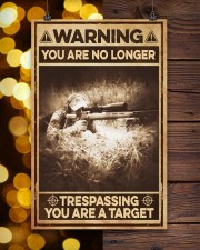 You are no longer - you are a target 11x17 Poster aos-poster-portrait-11x17-lifestyle-24