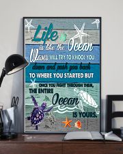 is like the ocean waves will try to knock you 11x17 Poster lifestyle-poster-2