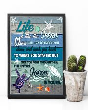 is like the ocean waves will try to knock you 11x17 Poster lifestyle-poster-8