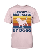 Easily Distracted by Dogs Premium Fit Mens Tee tile