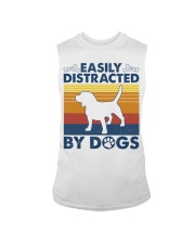 Easily Distracted by Dogs Sleeveless Tee tile