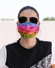 Mermaid love Cloth face mask aos-face-mask-lifestyle-02