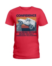 Confidence Ladies T-Shirt tile