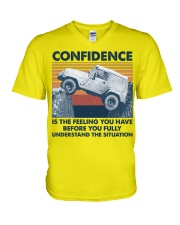 Confidence V-Neck T-Shirt tile