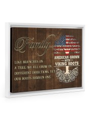 Family - Viking 35 Floating Framed Canvas Prints White tile