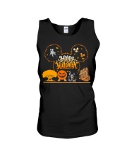 Happy Halloween DS Magic Kingdom Unisex Tank tile