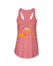 Happy Halloween DS Magic Kingdom Ladies Flowy Tank tile