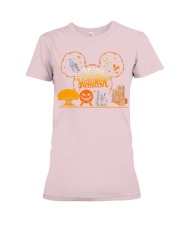Happy Halloween DS Magic Kingdom Premium Fit Ladies Tee tile