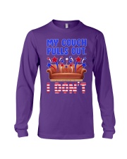 My Couch pulls out - i don't Long Sleeve Tee tile