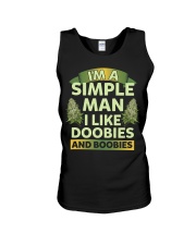 I'm a simple man Unisex Tank tile