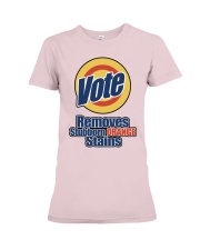 Orange Stains Premium Fit Ladies Tee tile