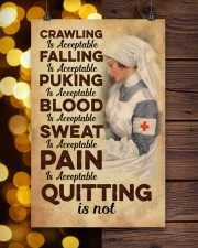 Quitting is no - Nurse 11x17 Poster aos-poster-portrait-11x17-lifestyle-24