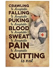 Quitting is no - Nurse 11x17 Poster front