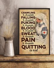 Quitting is no - Nurse 11x17 Poster lifestyle-poster-3