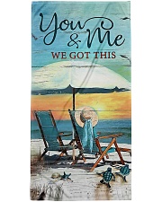 You and me we got this Premium Beach Towel front