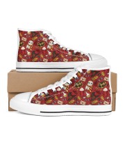 Love HR Women's High Top White Shoes inside-left-outside-left