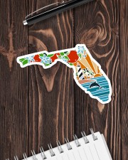 Florida Love Sticker - Single (Horizontal) aos-sticker-single-horizontal-lifestyle-front-05