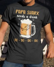 Papa Shark Classic T-Shirt apparel-classic-tshirt-lifestyle-28