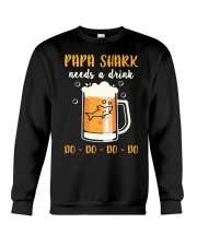 Papa Shark Crewneck Sweatshirt tile