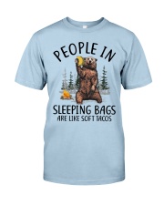 People in sleeping bags Classic T-Shirt tile